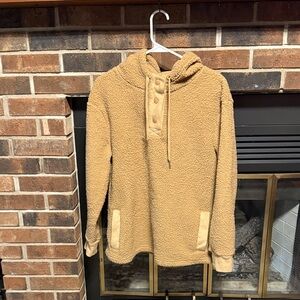 Koolaburra By UGG Camel Fleece Hoodie